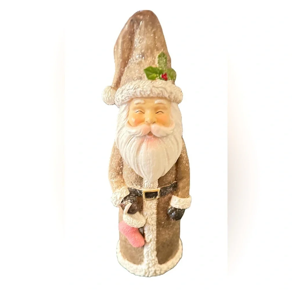 Santa Claus Holiday Figurine Christmas Home Decor